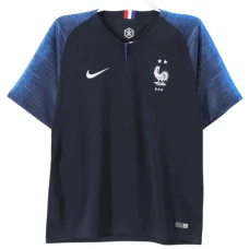 Frankreich World Cup Retro Trikot 2018 Heim Herren