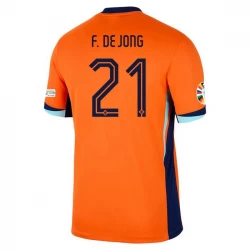 Frenkie de Jong #21 Niederlande Fußballtrikots EM 2024 Heimtrikot Herren