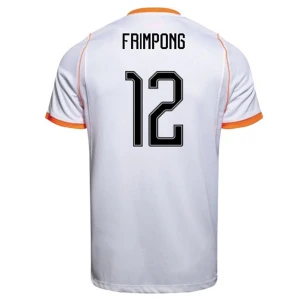 Frimpong #12 Niederlande Fußballtrikot WM 2026 Auswärtstrikot Herren