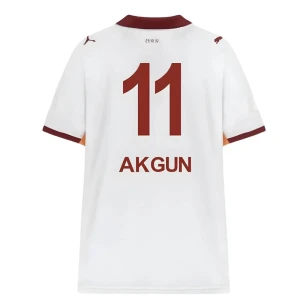 Galatasaray Fußballtrikot 2025-26 Akgun #11 Auswärtstrikot Herren