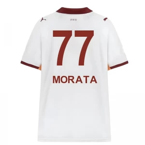 Galatasaray Fußballtrikot 2025-26 Alvaro Morata #77 Auswärtstrikot Herren