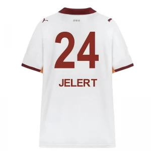 Galatasaray Fußballtrikot 2025-26 Jelert #24 Auswärtstrikot Herren