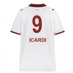 Galatasaray Fußballtrikot 2025-26 Mauro Icardi #9 Auswärtstrikot Herren