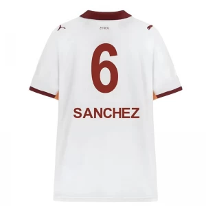 Galatasaray Fußballtrikot 2025-26 Sanchez #6 Auswärtstrikot Herren