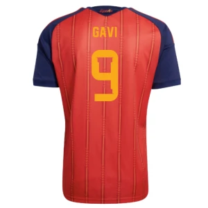 Gavi #9 Spanien Fußballtrikot WM 2026 Heimtrikot Herren