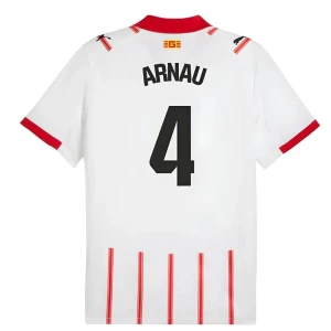 Girona FC Arnau #4 Fußballtrikot 2025-26 Heimtrikot Herren