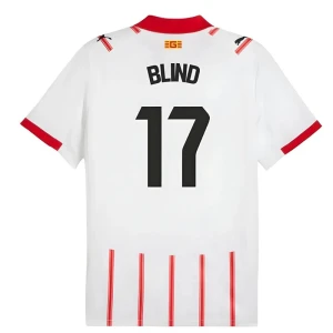 Girona FC Blind #17 Fußballtrikot 2025-26 Heimtrikot Herren