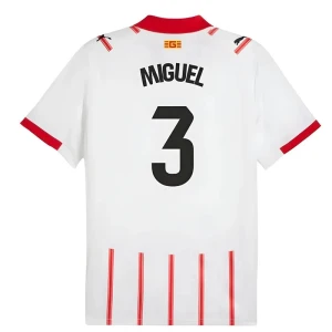 Girona FC Miguel #3 Fußballtrikot 2025-26 Heimtrikot Herren