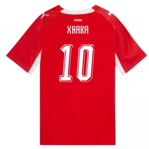 Granit Xhaka #10 Schweiz Fußballtrikot WM 2026 Heimtrikot Herren