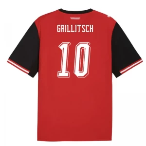 Grillitsch #10 Österreich Fußballtrikot WM 2026 Heimtrikot Herren