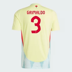 Grimaldo #3 Spanien Fußballtrikots EM 2024 Auswärtstrikot Herren