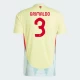 Grimaldo #3 Spanien Fußballtrikots EM 2024 Auswärtstrikot Herren