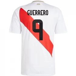Guerrero #9 Peru Fußballtrikot Copa America 2024 Heimtrikot Herren