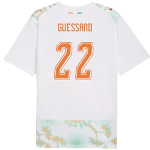 Guessand #22 Elfenbeinküste Fußballtrikot WM 2026 Auswärtstrikot Herren