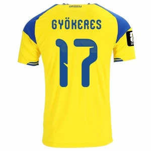 Gyokeres #17 Schweden Fußballtrikot WM 2026 Heimtrikot Herren