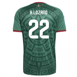 H. Lozano #22 Mexiko Fußballtrikot WM 2026 Heimtrikot Herren