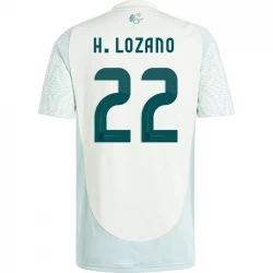 H. Lozano #22 Mexiko Fußballtrikots Copa America 2024 Auswärtstrikot Herren
