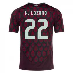 H. Lozano #22 Mexiko Fußballtrikots Copa America 2024 Heimtrikot Herren
