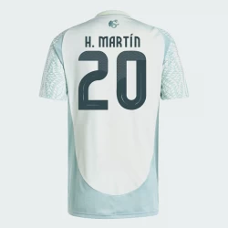 H. Martin #20 Mexiko Fußballtrikots Copa America 2024 Auswärtstrikot Herren