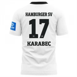 Hamburger SV Karabec #17 Fußballtrikot 2024-25 Heimtrikot Herren