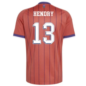 Hendry #13 Schottland Fußballtrikot WM 2026 Auswärtstrikot Herren