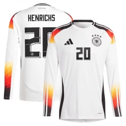 Henrichs #20 Deutschland Fußballtrikot EM 2024 Heimtrikot Herren Langarm