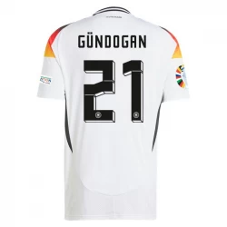 İlkay Gündoğan #21 Deutschland Fußballtrikot EM 2024 Heimtrikot Herren
