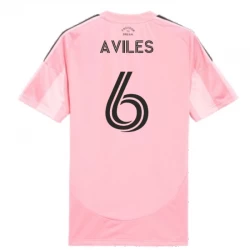 Inter Miami CF Aviles #6 Fußballtrikot 2025-26 Heimtrikot Herren