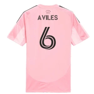 Inter Miami CF Aviles #6 Fußballtrikot 2025-26 Heimtrikot Herren