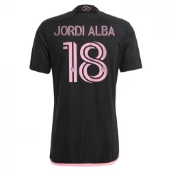 Inter Miami CF Fußballtrikot 2024-25 Jordi Alba #18 Auswärtstrikot Herren