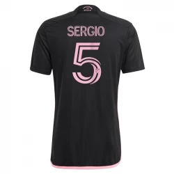 Inter Miami CF Fußballtrikot 2024-25 Sergio #5 Auswärtstrikot Herren