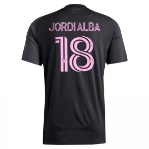 Inter Miami CF Fußballtrikot 2025-26 Jordi Alba #18 Auswärtstrikot Herren