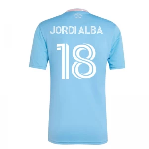 Inter Miami CF Fußballtrikot Jordi Alba #18 2025-26 Ausweichtrikot Herren