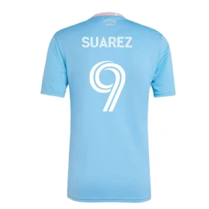 Inter Miami CF Fußballtrikot Suarez #9 2025-26 Ausweichtrikot Herren