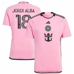 Inter Miami CF Jordi Alba #18 Fußballtrikots 2024-25 Heimtrikot Herren