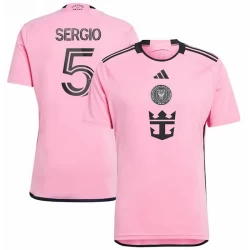 Inter Miami CF Sergio #5 Fußballtrikot 2024-25 Heimtrikot Herren