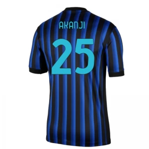 Inter Milan Akanji #25 Fußballtrikot 2025-26 Heimtrikot Herren