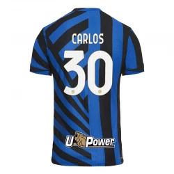 Inter Milan Carlos #30 Fußballtrikot 2024-25 Heimtrikot Herren