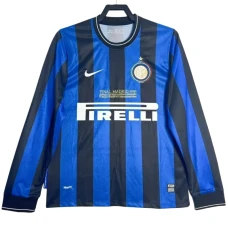 Inter Milan Champions League Final Retro Trikot 2010-11 Heim Herren Langarm