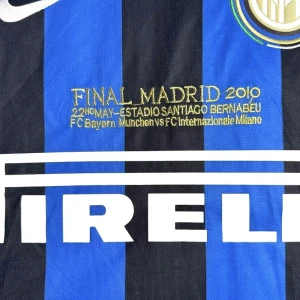 Inter Milan Champions League Final Retro Trikot 2010-11 Heim Herren