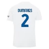 Inter Milan Fußballtrikot 2023-24 Dumfries #2 Auswärtstrikot Herren