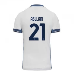 Inter Milan Fußballtrikot 2024-25 Asllani #21 Auswärtstrikot Herren