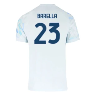Inter Milan Fußballtrikot 2025-26 Nicolò Barella #23 Auswärtstrikot Herren