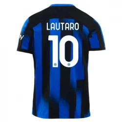 Inter Milan Lautaro Martínez #10 Fußballtrikots 2023-24 Heimtrikot Herren