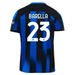 Inter Milan Nicolo Barella #23 Fußballtrikots 2023-24 Heimtrikot Herren