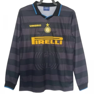 Inter Milan Retro Trikot 1997-98 Ausweich Herren Langarm