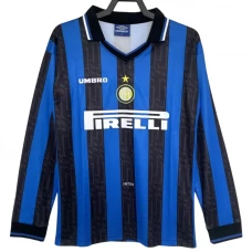 Inter Milan Retro Trikot 1997-98 Heim Herren Langarm