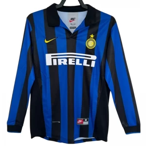 Inter Milan Retro Trikot 1998-99 Heim Herren Langarm