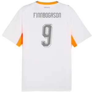 Island Fußballtrikot 2026 Finnbogason #9 Auswärtstrikot Herren