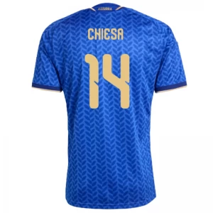 Italien Federico Chiesa #14 Fußballtrikot 2026 Heimtrikot Herren